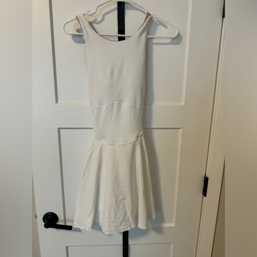 Lululemon White Athletic Dress